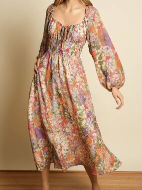 Hutch Mc Vie Floral Dress Sz. M
